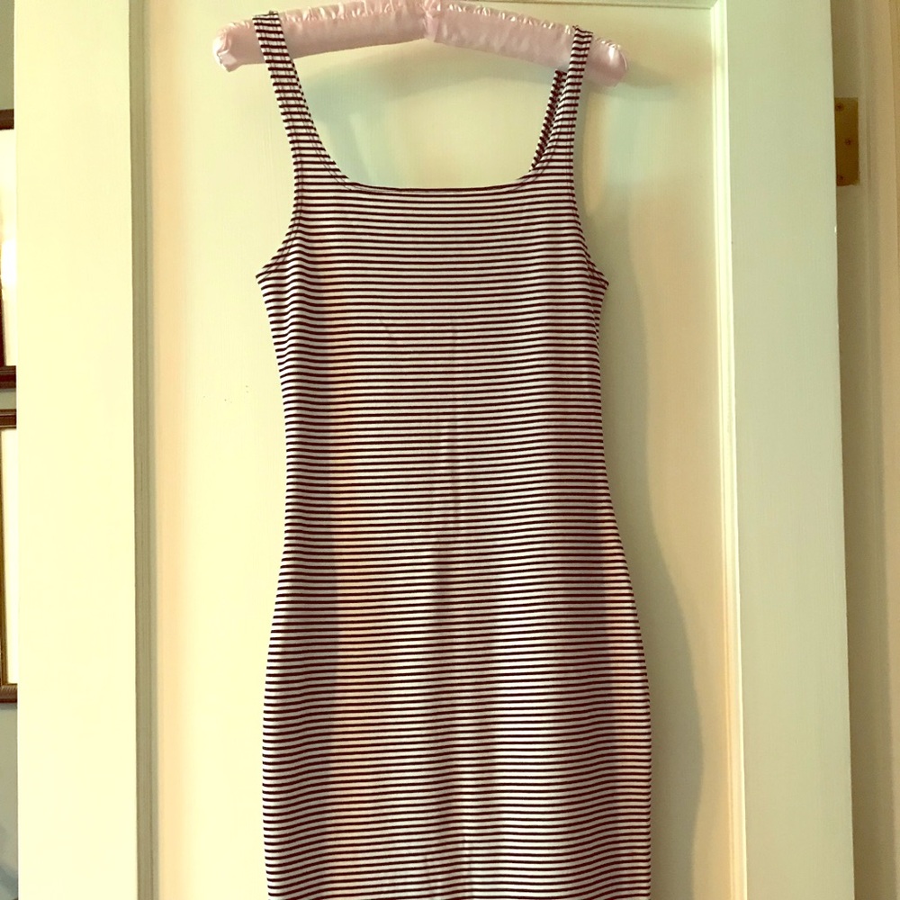 ZARA Striped Tank Dress